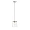 Z-Lite Callista 1 Light Mini Pendant, Polished Nickel & Clear 3032MP-PN - alternate 6